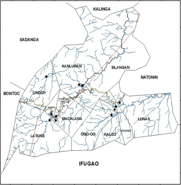 Fig. 3. Barlig Municipality (Barlig Comprehensive Land Use Plan, 2015)